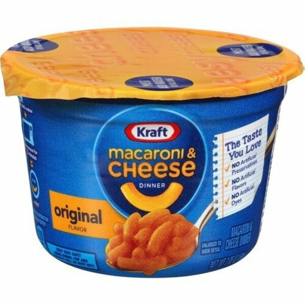 Kraft Foods EasyMac Cups, Microwaveable, Original, 2.05 oz, 10PK KRF10870